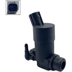 Resim 12v Su Fıskiye Motoru Çift Çıkış soketli Ford-volvo N11.2158 