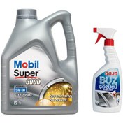 Resim Mobil Super 3000 X1 Formula FE 5W-30 Motor Yağı 4 L + Gojo Buz Çözücü 750 ML 