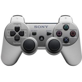 Resim Ps3 Kablosuz Gümüş Oyun Kolu - Wireless Dualshock - Joystick 