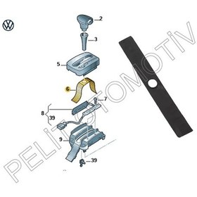 Resim Beetle Otomatik Vites Bandı Şeridi Perdesi 1J0713277 