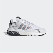 Resim Adidas Nite Jogger Erkek Günlük Spor Ayakkabı (535444861) Beyaz - Siyah 