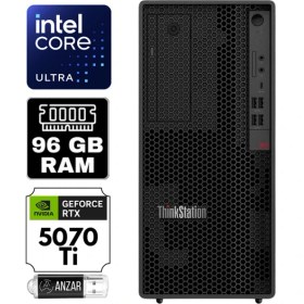 Resim Lenovo Thinkstation P2 Gen2 Intel Ultra 7 265 96GB 4tb SSD Rtx 5070TI 16GB Freedos 750W Tower 30JQ003PTR-A23 