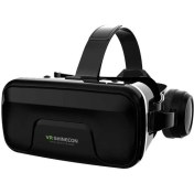 Resim VR SHINECON Sanal Gerçeklik Gözlüğü Kulaklıklı 3D Vr Filmler Video Oyunları Tüm Telefonlara Uyumlu 