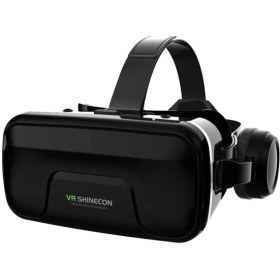 Resim VR SHINECON Sanal Gerçeklik Gözlüğü Kulaklıklı 3D Vr Filmler Video Oyunları Tüm Telefonlara Uyumlu 