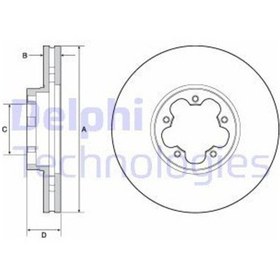 Resim DELPHI BG9142C Fren 1822205 (WA679451) (Fiyat:1 Adet İçindir) 