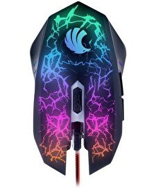 Resim Polosmart PGM25 Kablolu Gaming Mouse & Mouse Pad Kırmızı 
