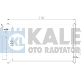 Resim Kale 380600 Klima Kondenseri Honda Fıt Iıı Al-Al 714X380X16 80110SEMM02 