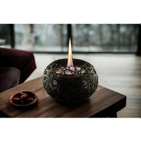 Resim İmperiums Taşınabilir Lüks Bioethanol Şömine, Portatif Şömine 