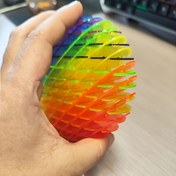 Resim Renkli Esnek Solucan Fidget Oyuncak - Canlı Gökkuşağı Renklerinde Eğlenceli Stres Atma ve Rahatlatıcı Alet (Kırmızı, Yeşil, Mavi, Sarı) - Rahatlama ve Odaklanma için Benzersiz Elastik Ağ Tasarımı, Odak Yardımı | Canlı Tasarım | Dinamik Yapı 