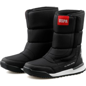 Resim U.S. Polo Assn. Kadın Kar Botu 101164610 Siyah Su Geçirmez Dayanıklı Yapı ile Konforlu Tasarım 
