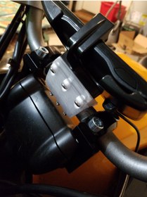 Resim opencart Yeni Motosiklet Gidonları Için Ram Gps Montaj Kelepçesi (Sadece Plastik Aparattır!!!) 