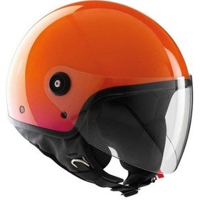 Resim Tucano Urbano El Jettın Açık Motosiklet Kaskı Gradıent Turuncu 