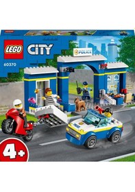 Resim LEGO® City Polis Merkezi Takibi 60370 4+ Yaratıcı Oyuncak Yapım Seti (172 Parça) 