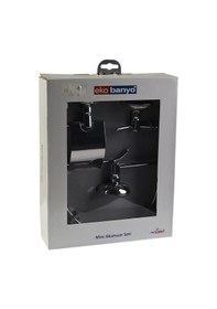 Resim Lider Banyo Seti Krom 3 Parça Gümüş 