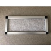 Resim Alüminyum Çerçeveli Elyaf Havalandırma Filtresi 15X35Cm 
