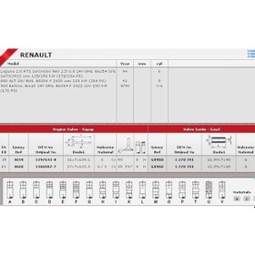 Resim Güneş Sibop Gaydı G0960 Laguna 2.0 16v KNO-GÜNEŞ-G0960 