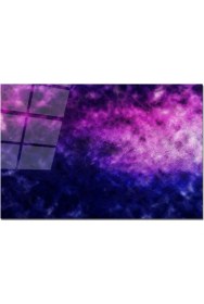Resim Aylina Baskılı Cam Kesme Tahtası |temperli Cam | 25 x 35 cm 
