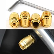 Resim Xiyu Shop A Tipi- Altın Tarzı Ar Tekerlek Lastik Valf Kapakları Lastik Jant Kök Kapakları Airdust Otomobiller Için Su Geçirmez Motosikletler Kamyonlar Bisikletler Oto Şekillendirme (Yurt Dışından) 