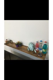 Resim KZY Hobi Ahşap Dekoratif Raf 