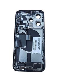 Resim Apple Uyumlu iPhone 15 Pro Kasa Dolu Bataryasız Hatasız - Mavi 