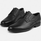 Resim Erkek Hakiki Deri Siyah Eva Tabanlı Günlük Ayakkabı Siyah 