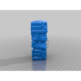 Resim Opencart Maya Tanrı Heykeli 3d Taranmış Sadece Plastik Aparattır 
