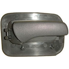 Resim Opel Corsa- B- 93/00 Arka Kapı İç Açma Kolu Sol Pütürlü Siyah Tw 