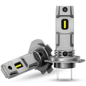 Resim Yaleker H7 Led Far Ampulü 50w Süper Parlak 10.000 Lümen Su Geçirmez Ip68 2'li Paket 