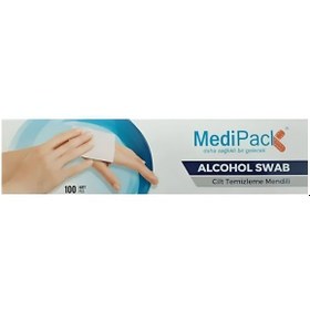 Resim Medipack Alkol Swap Cilt Temizleme Mendili 100'lü 