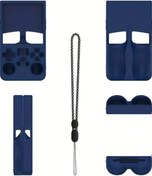 Resim Cloud011 R36 Max Taşınabilir Retro Konsol İçin Mavi Toz Geçirmez Çizilmeye Dayanıklı Silikon Kılıf 