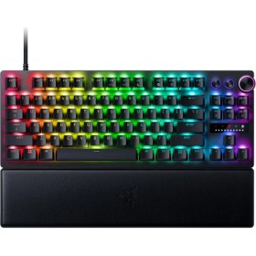 Resim Huntsman V3 Pro Tenkeyless - Sayısal Tuş Takımsız Analog Optik E-Spor Klavye - Tap & Hızlı Yangın Tetikleyici (Kontrol Cihazı, Pbt Tuş Başlıkları) Abd Düzeni | Siyah 