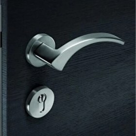 Resim Çebi 537 Lena Kapı Kolu Kare Rozet Inox Rozetli Wc (Tk) 