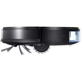 Resim Samsung Robot Süpürge Siyah Lüks Ince Tasarımlı Robot Süpürge 