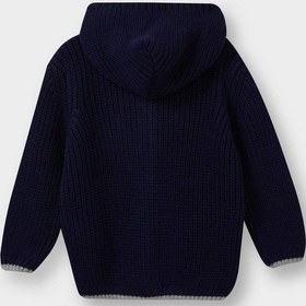 Resim Defacto Erkek Bebek Düğmeli Kapüşonlu Hırka C8863a525aunv241 Lacivert 