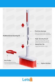 Resim Letsii Çok Amaçlı Klavye ve Kulaklık Temizleme Kiti 