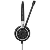 Resim Sennheiser SC 660 USB ML Duo HD Siyah Kulak Üstü Kulaklık Sennheiser