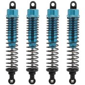 Resim 4 Adet 1:10 Rc Araçlar İçin Yüksek Performanslı Metal Amortisör - Off-road Ve Crawler Modellerine Uygun 