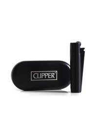 Resim Clipper Siyah Demirli Kutulu Çakmak 