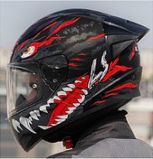 Resim Ls2 Rapıd 2 Race Kaıju Fullface Motosiklet Kaskı Siyah 