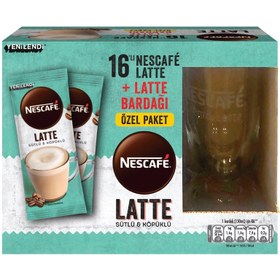 Resim Nescafe Latte+Mug Hediye 16'lı 