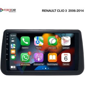Resim Renault Clio 3 Newfron 3 Gb Ram 32 Gb Kablosuz Carplay 