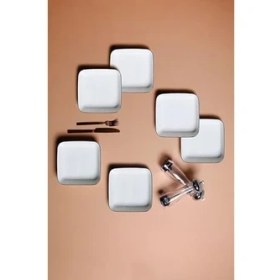 Resim Blue Stripe 6 Kişilik Kase Seti 21X21CM 