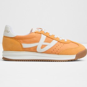 Resim Aldo Stepcount - Kadın Tekstil Turuncu Düz Bağcıklı Jogger Spor Ayakkabı 