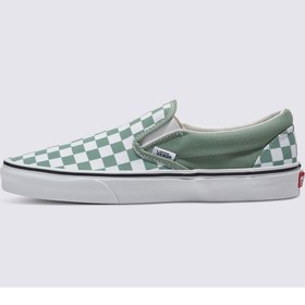 Resim Vans Yeşil Erkek Süet Lifestyle Ayakkabı VN000BVZCJL1 Classic Slip-On 