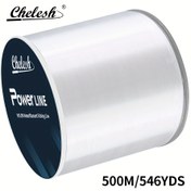 Resim Chelesh PowerLine 500 metre balıkçılık hattı, buz tekli balıkçılık hattı, paralel işlem sarma, yüksek dayanıklılık, güçlü aşınma direnci, iyi su kesme yeteneği, çoklu güçler mevcut, balıkçılık hediyesi, boncuk iplik ve DIY için iplik 