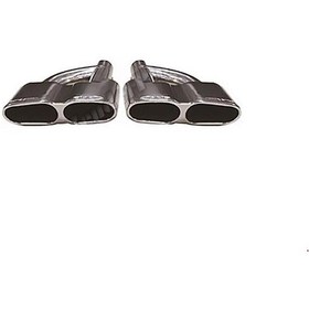 Resim Mercedes W221 2006- Egzoz Ucu Sağ+sol Amg Set Uyumlu Oem No: 2214901527 / A2214901527 / 2214901627 