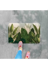 Resim Dijital Baskılı Desenli Dekoratif Dış Kapı Önü Ve Iç Mekan Paspası Yıkanabilir Kaymaz Taban Çok Renkli 