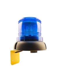 Resim Mesan Ø110 İkaz Lamba Döner Buzzer L Montaj Mavi 220vac Ms 616.5.220vac 