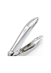 Resim Qingmipy Çelik Gözlük Delme Aleti - Perde Grommet Delici, 100 Adet Grommet İçeren Gümüş Renkli 