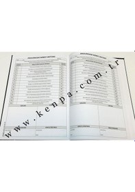Resim Gülpaş Anaokulu Nöbet Defteri 552 22x32 100 Yp 
